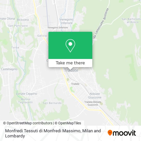 Monfredi Tessuti di Monfredi Massimo map