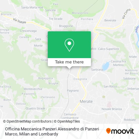 Officina Meccanica Panzeri Alessandro di Panzeri Marco map