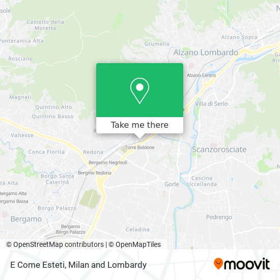 E Come Esteti map