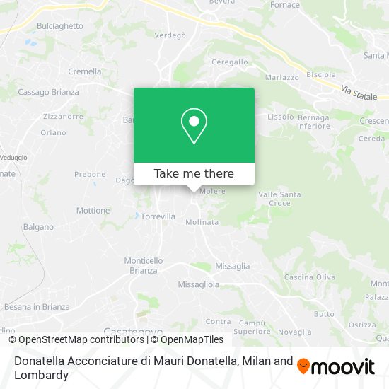 Donatella Acconciature di Mauri Donatella map