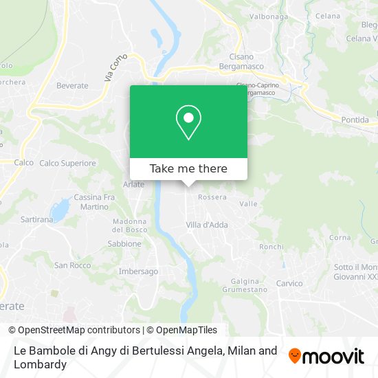 Le Bambole di Angy di Bertulessi Angela map