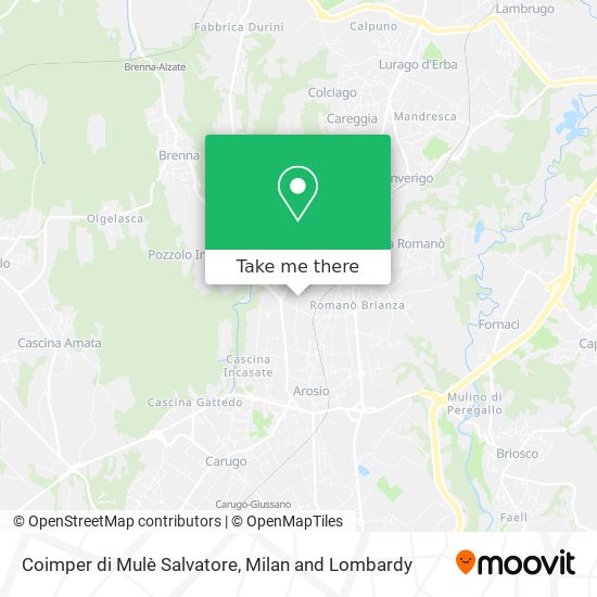 Coimper di Mulè Salvatore map