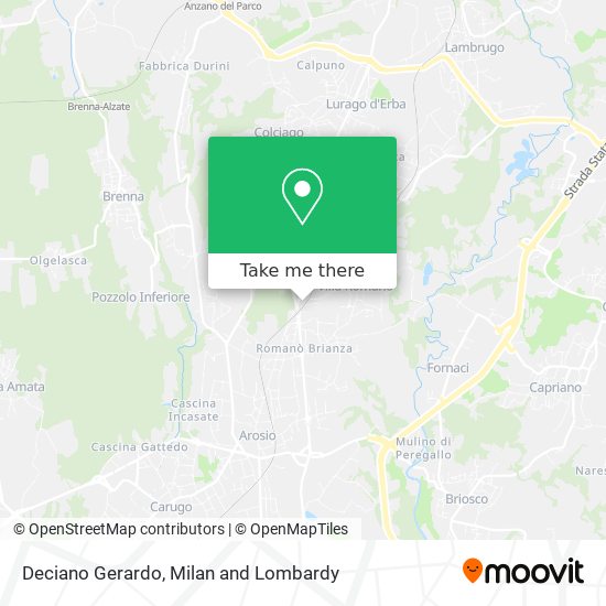 Deciano Gerardo map
