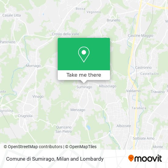 Comune di Sumirago map