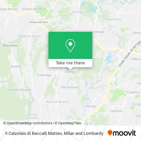 Il Calzolaio di Beccalli Matteo map