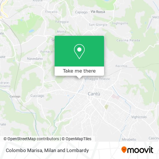 Colombo Marisa map