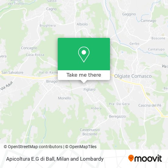 Apicoltura E.G di Ball map