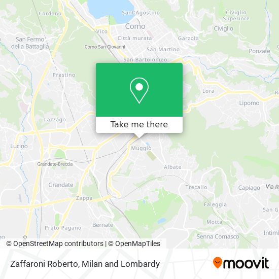 Zaffaroni Roberto map