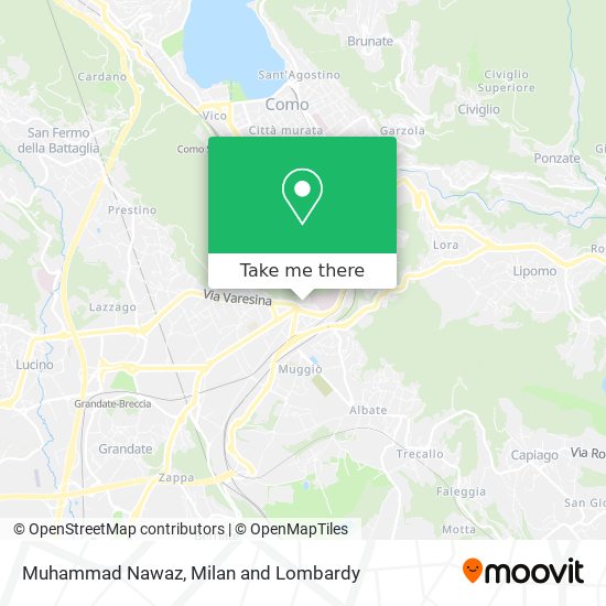 Muhammad Nawaz map