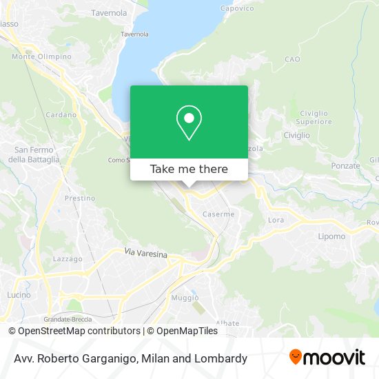 Avv. Roberto Garganigo map