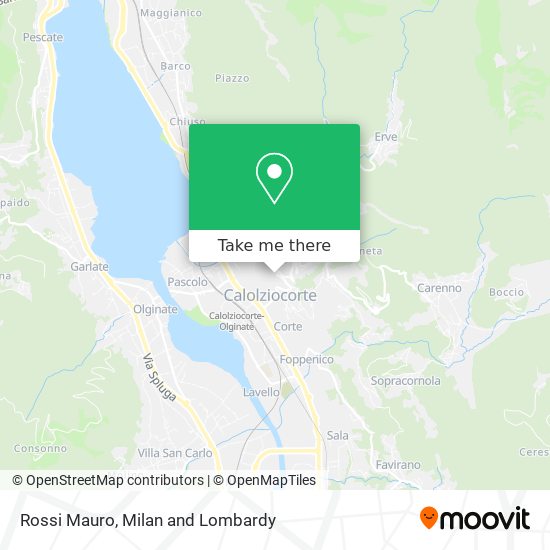 Rossi Mauro map