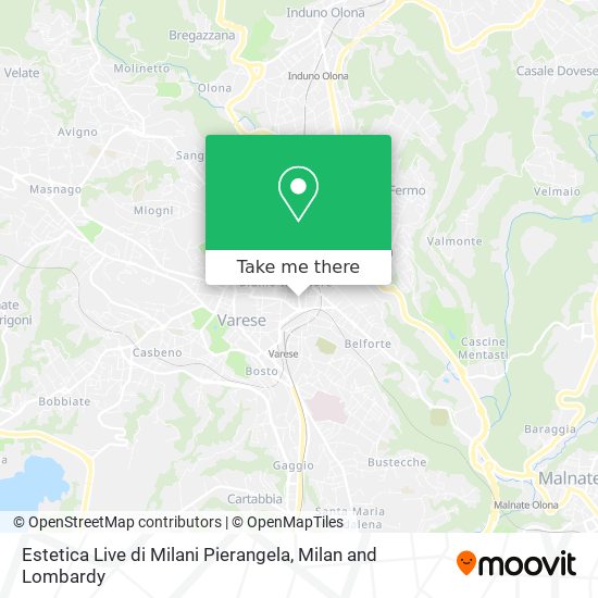Estetica Live di Milani Pierangela map