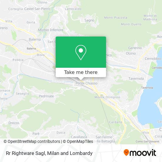 Rr Rightware Sagl map