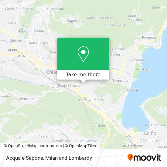 Acqua e Sapone map