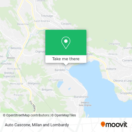 Auto Cascone map