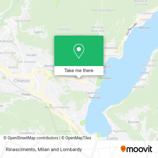 Rinascimento map