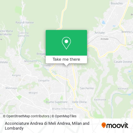 Acconciature Andrea di Meli Andrea map