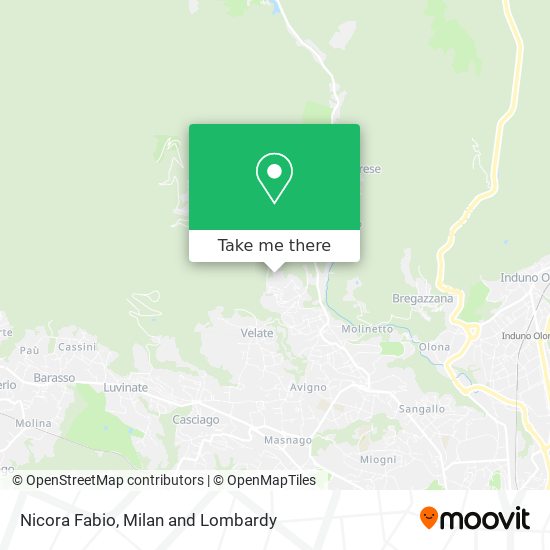 Nicora Fabio map