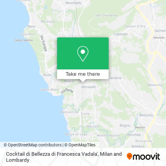 Cocktail di Bellezza di Francesca Vadala' map