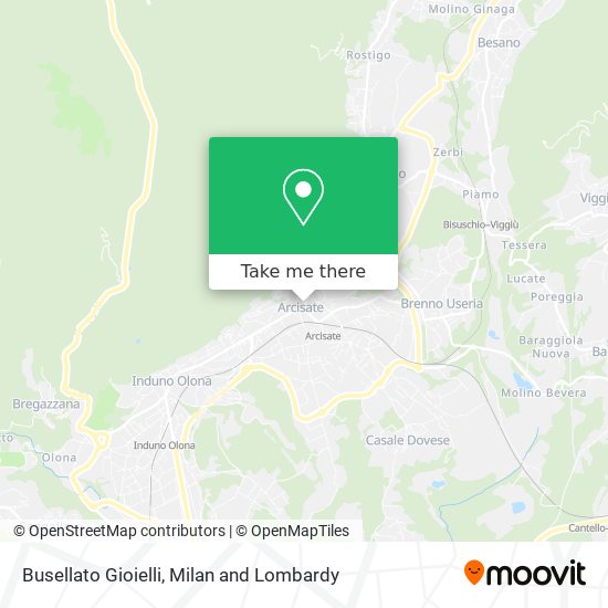 Busellato Gioielli map