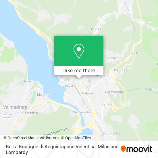 Berta Boutique di Acquistapace Valentina map
