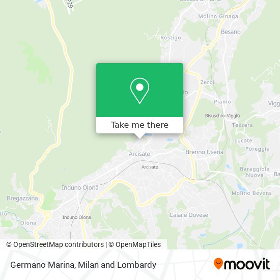 Germano Marina map