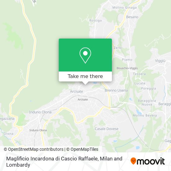 Maglificio Incardona di Cascio Raffaele map