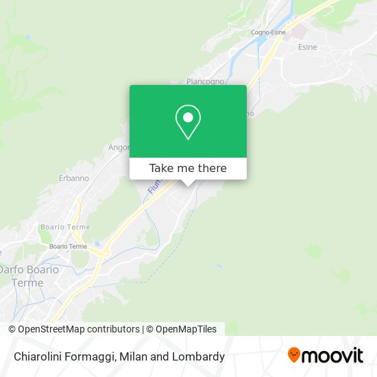 Chiarolini Formaggi map