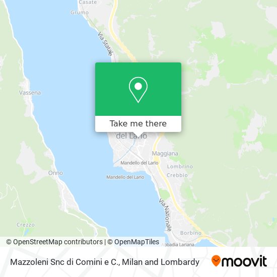 Mazzoleni Snc di Comini e C. map