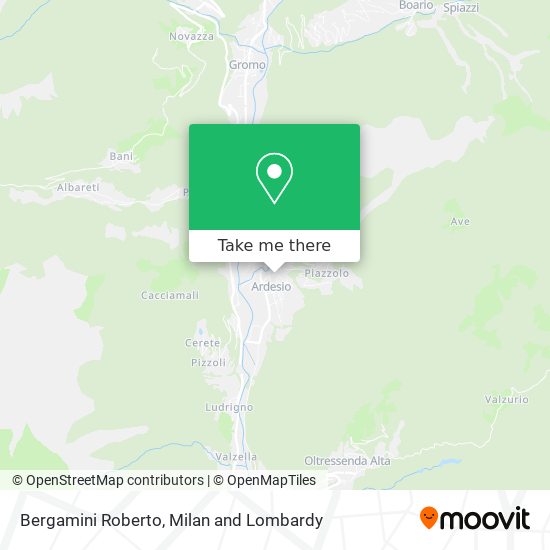 Bergamini Roberto map