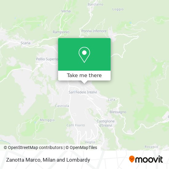 Zanotta Marco map