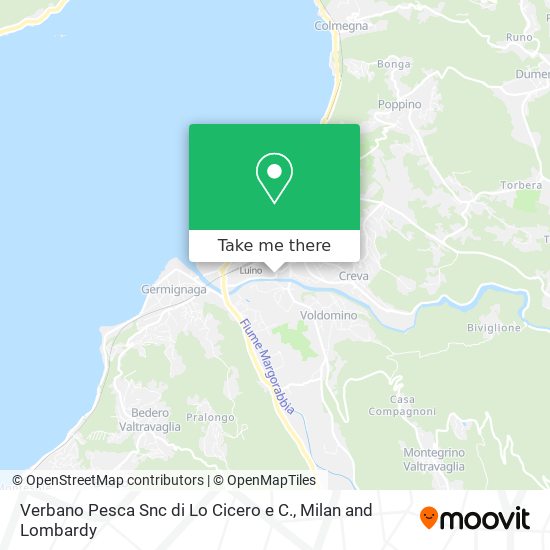 Verbano Pesca Snc di Lo Cicero e C. map