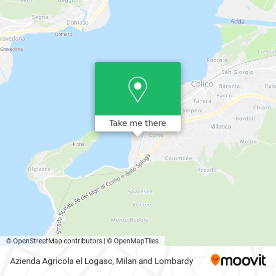 Azienda Agricola el Logasc map