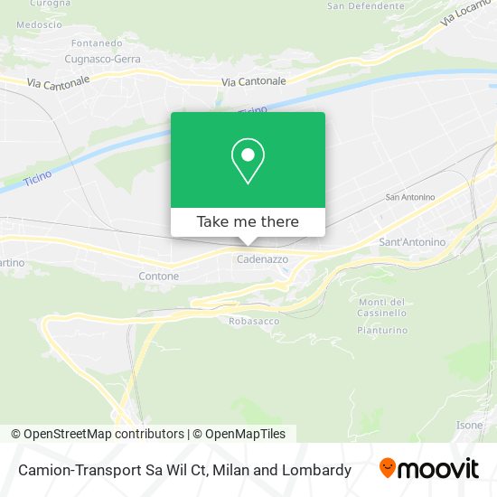 Camion-Transport Sa Wil Ct map