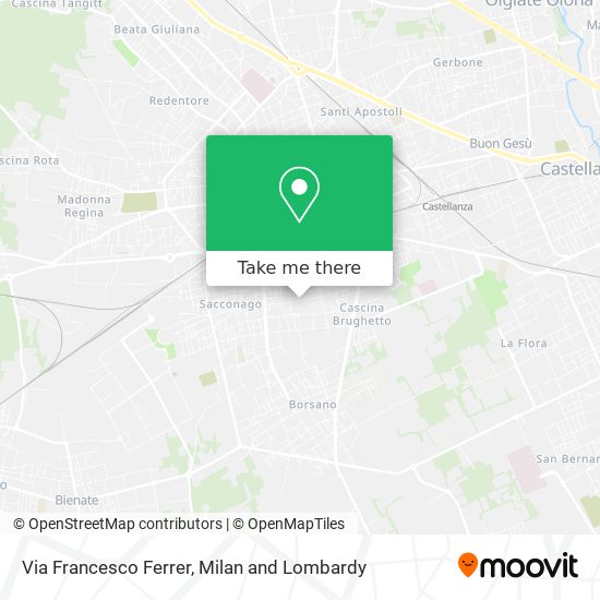 Via Francesco Ferrer map