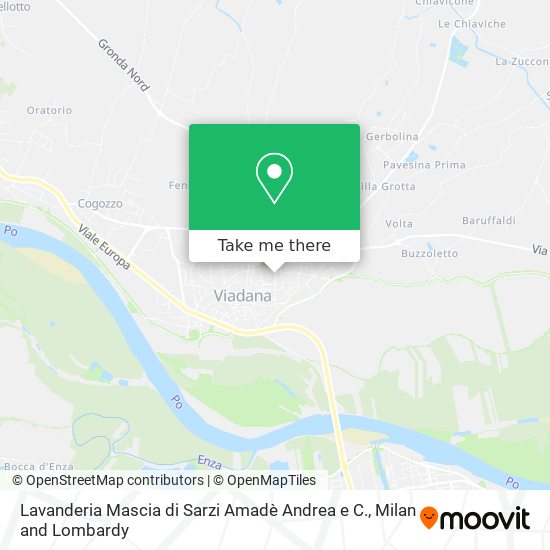 Lavanderia Mascia di Sarzi Amadè Andrea e C. map