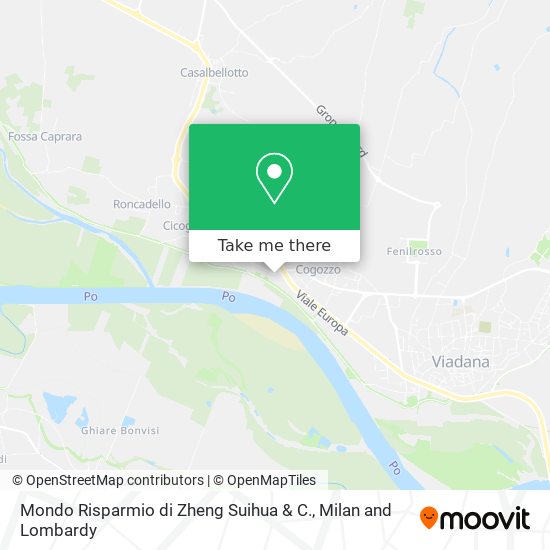 Mondo Risparmio di Zheng Suihua & C. map