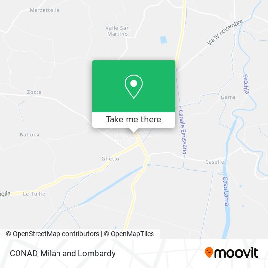 CONAD map