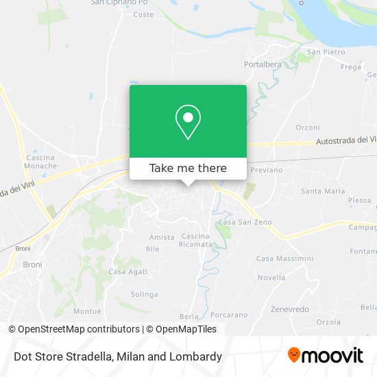 Dot Store Stradella map