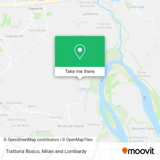 Trattoria Bosco map