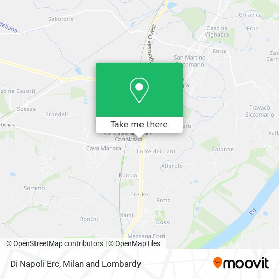 Di Napoli Erc map