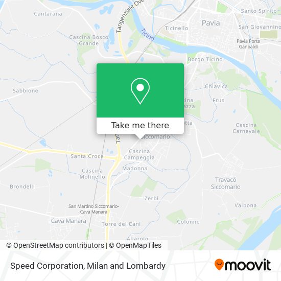 Speed Corporation map