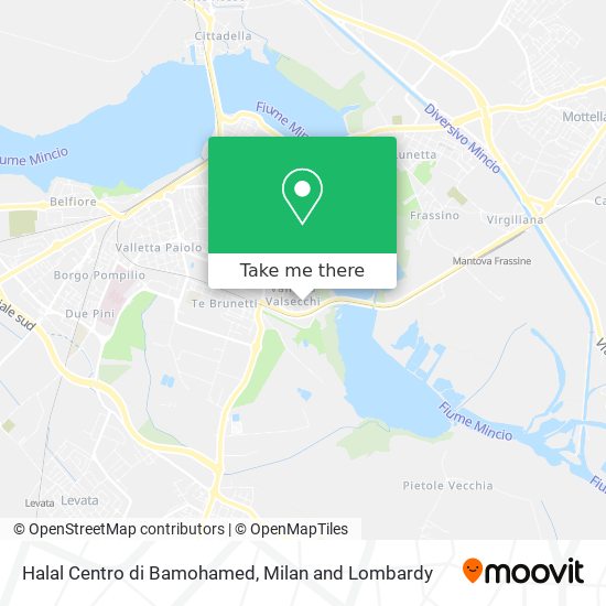 Halal Centro di Bamohamed map