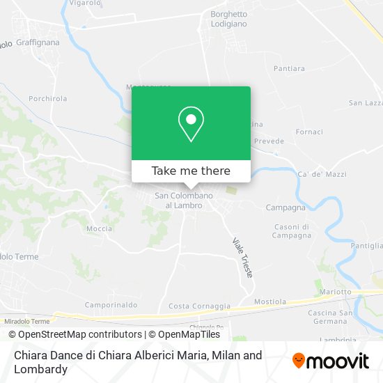 Chiara Dance di Chiara Alberici Maria map