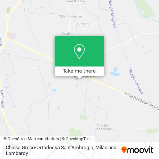 Chiesa Greco-Ortodossa Sant'Ambrogio map