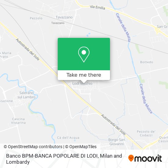 Banco BPM-BANCA POPOLARE DI LODI map
