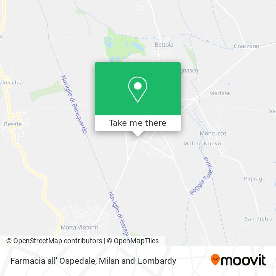 Farmacia all' Ospedale map