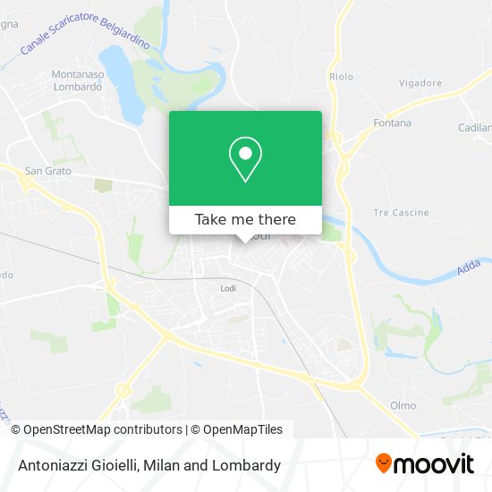 Antoniazzi Gioielli map