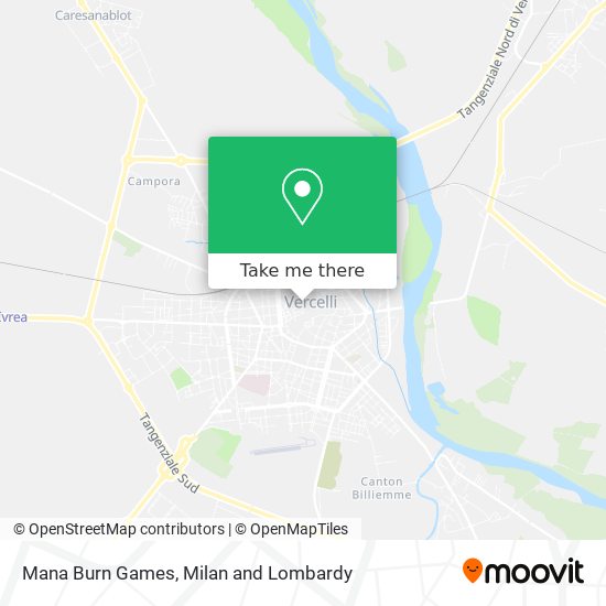 Mana Burn Games map