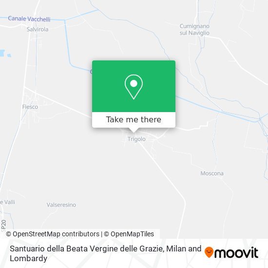 Santuario della Beata Vergine delle Grazie map